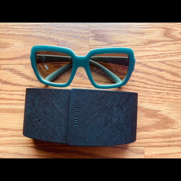 Mint green Prada sunglasses - Picture 2 of 4